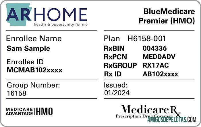 Cartão de seguro saúde de Arkansas baixar para verificação